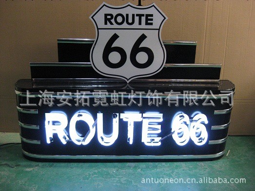 供應ROUTE 66 neon sign 霓虹燈 吊牌 廣告牌工廠,批發,進口,代購