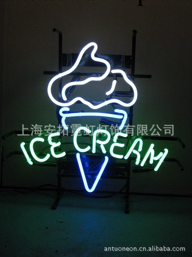 供應ice cream neon sign 霓虹燈 吊牌 廣告牌工廠,批發,進口,代購