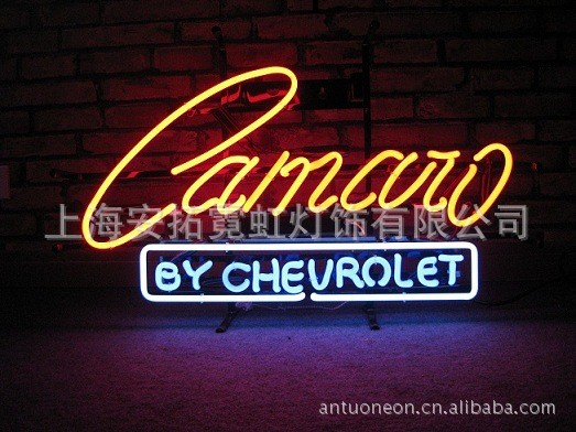 供應CAMARO neon sign 霓虹燈 吊牌 廣告牌工廠,批發,進口,代購