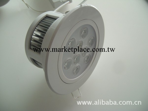 LED天花燈 9W  筒燈  廠傢供應 質保2年 精美外觀 乳白色工廠,批發,進口,代購