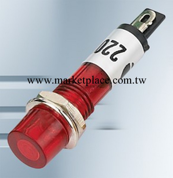 CNLEDA 樂達電子7MM 電源指示燈 XD7 220V 12V 24V 紅 綠 黃工廠,批發,進口,代購