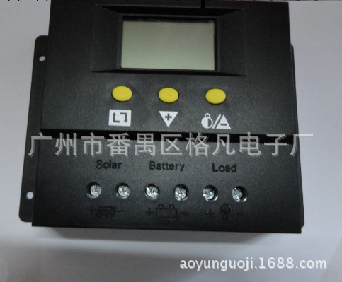 pwm  60A  12V/24V 太陽能控制器    智能型工廠,批發,進口,代購