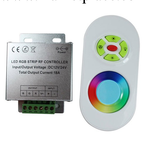 五鍵RGB七彩led控制器 觸摸RGB燈條燈帶控制器 廠傢直銷批發・進口・工廠・代買・代購