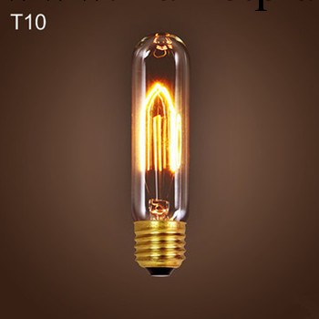 中山愛迪生鎢絲燈泡 E27復古創意藝術個性白熾暖黃T10光批發・進口・工廠・代買・代購