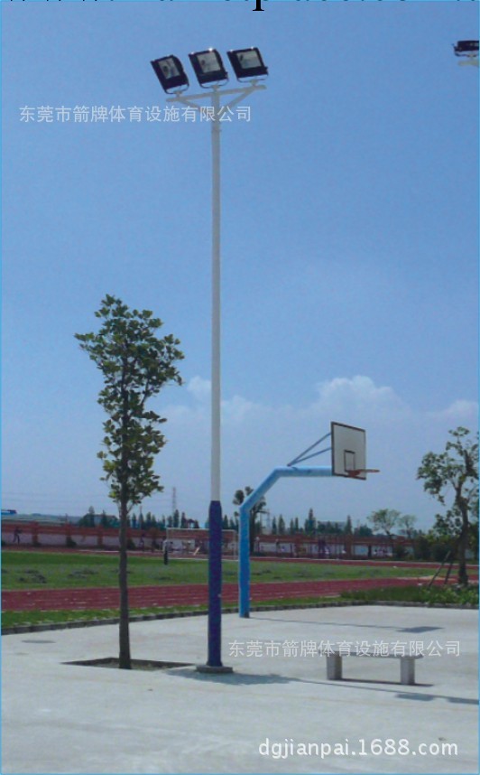 上海亞明專用球場燈具配置為優質球場照明燈桿 免費安裝找箭牌工廠,批發,進口,代購