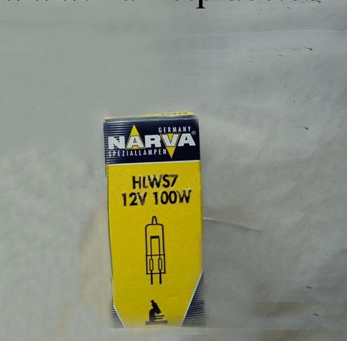 【華觀】供應NARVA利華 HLWS7 12V100W 55395鹵素燈泡工廠,批發,進口,代購