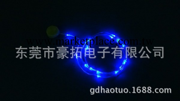 長期供應LED藍光 膠皮線燈串 數據燈串 裝飾燈串批發・進口・工廠・代買・代購