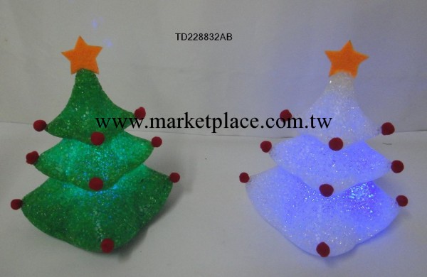 批發創意聖誕樹燈光座 聖誕禮品 發光禮品  聖誕樹led批發・進口・工廠・代買・代購