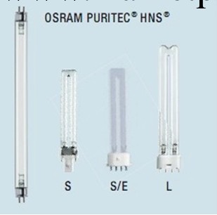 供應歐司朗低壓單端四針殺菌燈工廠,批發,進口,代購