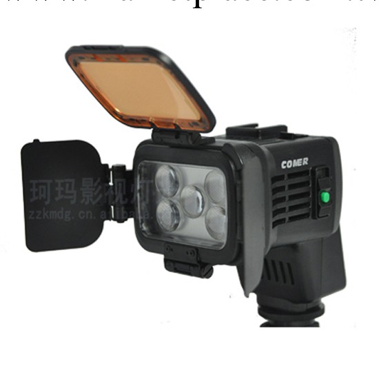 珂瑪(comer) KM-600EX適用於索尼攝像機的LED新聞采訪燈工廠,批發,進口,代購