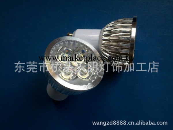 中國LED傢用照明 天明供應 GU10 4*1W射燈工廠,批發,進口,代購