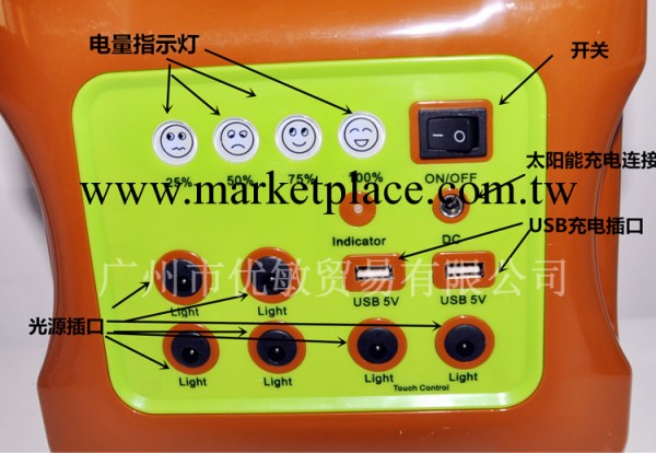 太陽能照明燈 傢用太陽能發電系統 小型發電系統、自動供電照明燈工廠,批發,進口,代購