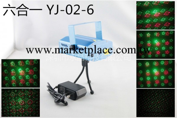 YJ-02-6滿天星螢火蟲六合一迷你舞臺激光燈 Laser Stage Lighting工廠,批發,進口,代購
