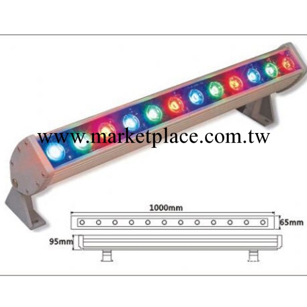 【質量可靠】虹利電子 路燈 戶外景觀 LED大功率洗墻燈 12W工廠,批發,進口,代購