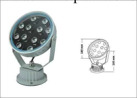 LED地埋燈 9*1W 大功率水下燈光源工廠,批發,進口,代購