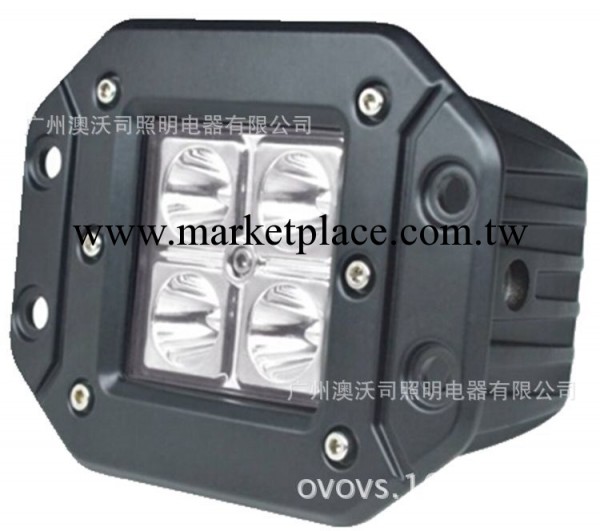 12W LED Work light/12W  LED 工作燈帶耳朵工廠,批發,進口,代購