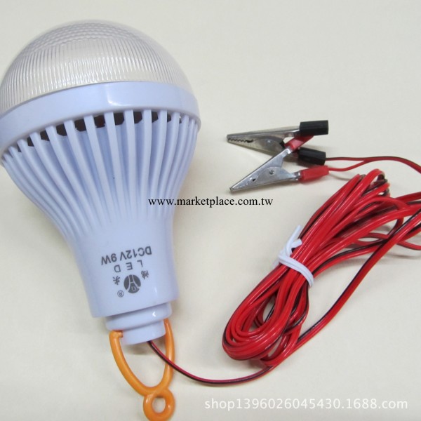 LED節能燈泡 DC12V 9W LED球泡燈 塑料照明led球泡燈工廠,批發,進口,代購
