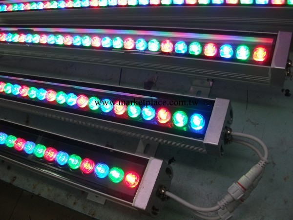 LED洗墻燈36W七彩DMX512外控成品 72*72*1000批發・進口・工廠・代買・代購