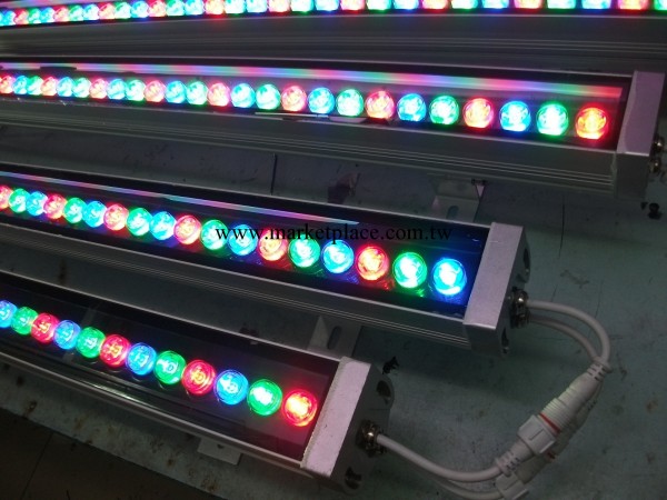 LED洗墻燈36W七彩DMX512外控成品 72*72*1000工廠,批發,進口,代購