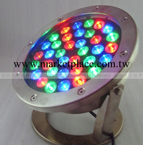 LED  水底燈 1-36W 全系列 各色可選 36*1W RGB 內控 廠傢直銷批發・進口・工廠・代買・代購