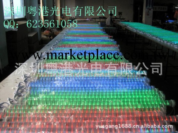 LED50*37 0.5米內控三段七彩LED護欄管LED數位管LED輪廓燈工廠,批發,進口,代購