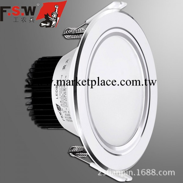 【FSW工農兵】FA5w3寸 筒燈 led 高檔優質美規天花筒燈 生產廠傢工廠,批發,進口,代購