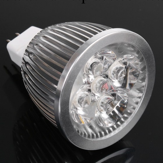 廠傢直銷 MR16 5W LED車鋁射燈 5*1W大功率LED燈杯 針腳接口工廠,批發,進口,代購