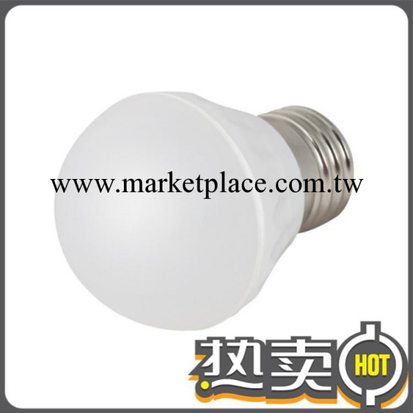 現貨批發陶瓷LED燈具 3W陶瓷球泡燈  質保三年 LED球泡燈廠傢直銷工廠,批發,進口,代購