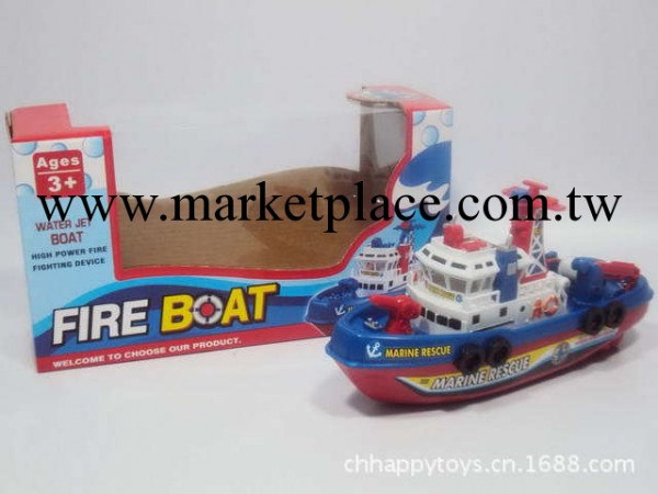 供應熱銷實色電動消防船 電動船  電動玩具 EN71認證工廠,批發,進口,代購