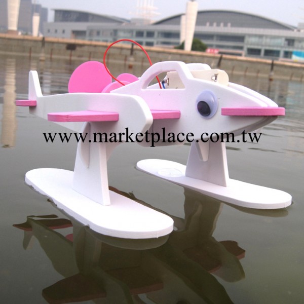 拼裝模型飛魚機器人 自然生態環境科學套件 空氣動力輪船模型工廠,批發,進口,代購