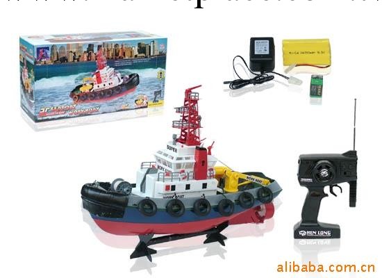 美國消防船/強力噴水/遙控船/恒龍玩具/3810工廠,批發,進口,代購