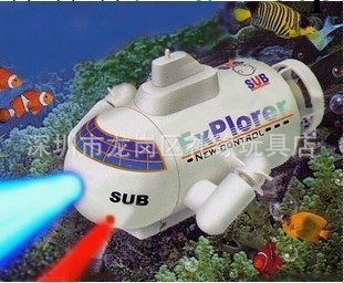 兒童玩具 遙控潛艇 遙控船 迷你潛水艇帶閃光燈工廠,批發,進口,代購