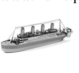 香港ZOYO正品仿真模型泰坦尼克號 3D立體拼圖益智玩具工廠,批發,進口,代購