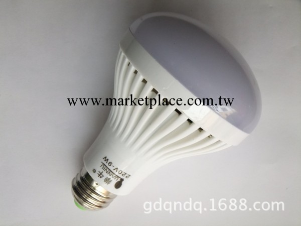 拳牛電器9W-LED貼片球泡節能燈 E27 高亮 高效節能省電 廠傢直銷工廠,批發,進口,代購
