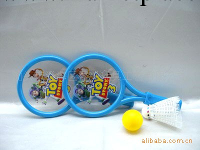 球拍 塑料球拍 羽毛球拍 運動球拍 卡通球拍 帶球 可定LOGO工廠,批發,進口,代購