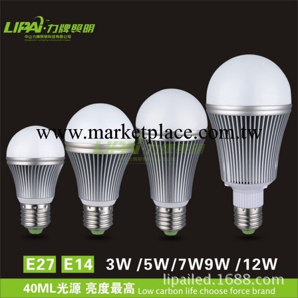 生產批發LED球泡燈泡3W5W7W9W12W節能燈泡110V220V12V24V調光高亮工廠,批發,進口,代購
