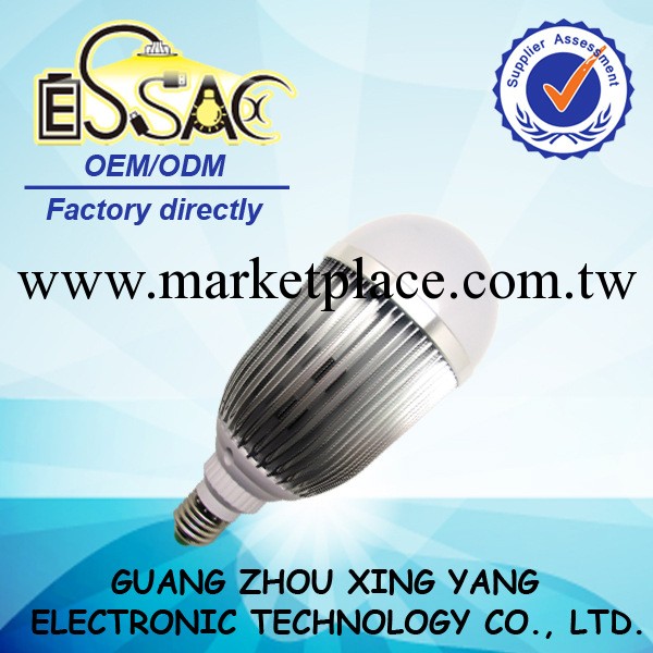 大功率球泡燈 18w 20w 正白 銀色E27 LED球泡燈工廠,批發,進口,代購