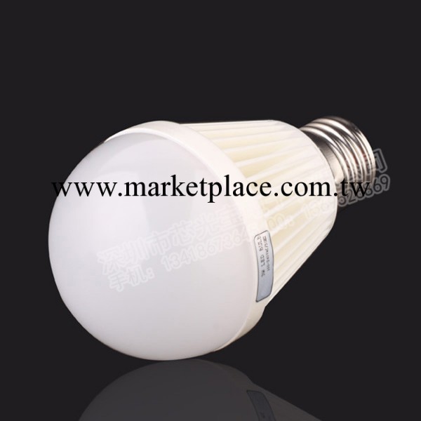 【特價熱銷】E27高光效2835貼片LED球泡燈 3、5、7、9W 質保兩年工廠,批發,進口,代購