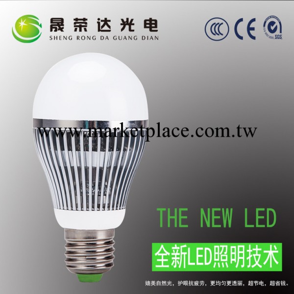 LED球泡燈 鰭片式球泡燈 3W5W7W LED球泡燈廠傢 燈泡 質保三年工廠,批發,進口,代購