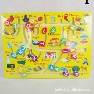 【智力益智】木質兒童玩具 嬰幼兒玩具 字母找位 找位迷宮批發・進口・工廠・代買・代購