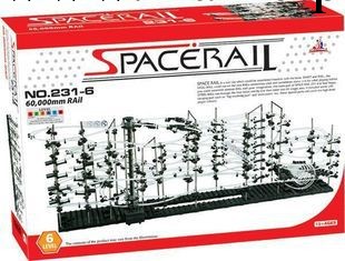 風靡美日益智雲霄飛車231-6級SPACERAIL太空軌道兒童拼裝玩具工廠,批發,進口,代購