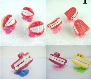 發條/上鏈跳牙齒四款--款式隨機 上鏈玩具 發條玩具 牙科診所禮品工廠,批發,進口,代購