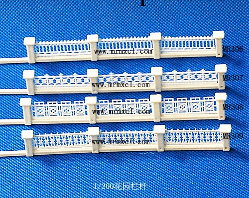 模型欄桿 花園圍欄 沙盤材料 建築模型1/200 1-1.5cm高1米工廠,批發,進口,代購