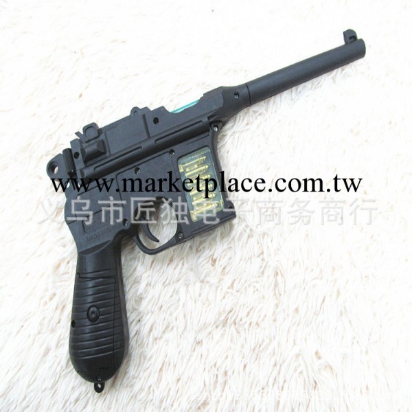 現貨批發 1949懷舊駁殼槍兒童電動玩具槍 塑料電動玩具槍工廠,批發,進口,代購