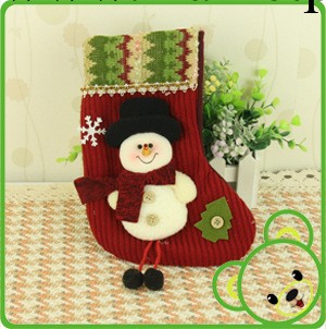 2014聖誕禮物批發 聖誕襪子聖誕老人 毛絨雪人 廠傢直銷工廠,批發,進口,代購