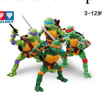 奧迪雙鉆忍者神龜玩具 動作發聲公仔可動版玩具 升級版萊昂納多批發・進口・工廠・代買・代購