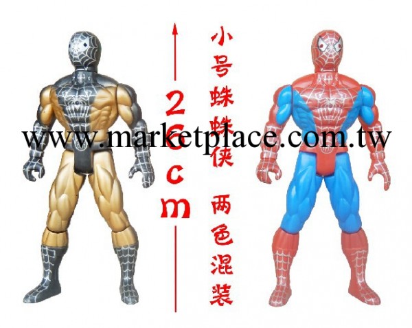 196 蜘蛛俠spider man 超級英雄玩偶 帶燈光兩款混裝 26CM高工廠,批發,進口,代購