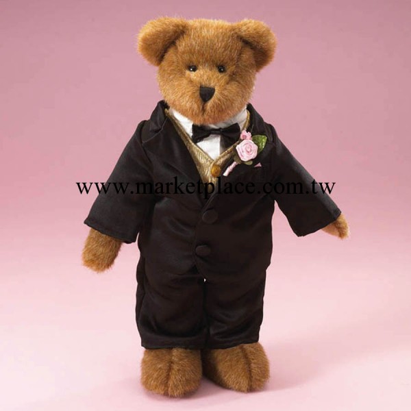 正版美國boyds泰迪熊-12寸禮服紳士熊 專櫃正品毛絨玩具 支持混批工廠,批發,進口,代購