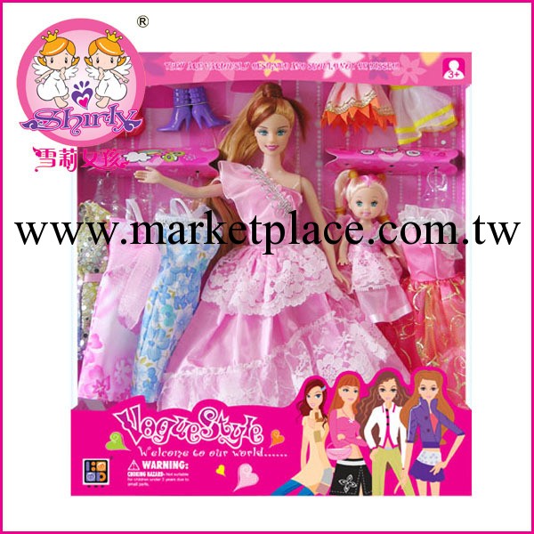 熱賣芭比娃娃 女孩玩具 雪莉女孩芭比娃娃 一大一小可愛娃娃批發・進口・工廠・代買・代購