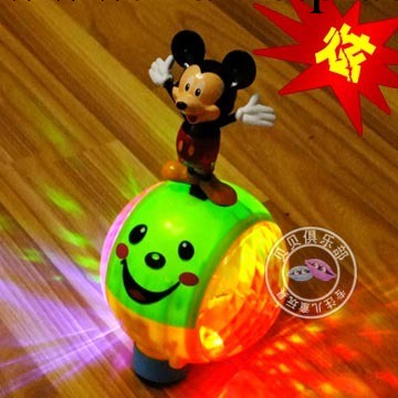 電動 米奇轉轉樂 電動米老鼠 喜洋洋玩具喜羊羊 創意兒童玩具禮物工廠,批發,進口,代購